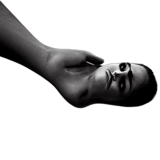 face, shoes, mask, dress, photorealistic, 3d render, concept art, surreal transparent PNG cut-out