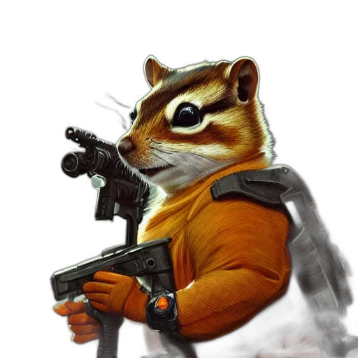 animal, weapon, staff, creature transparent PNG cut-out