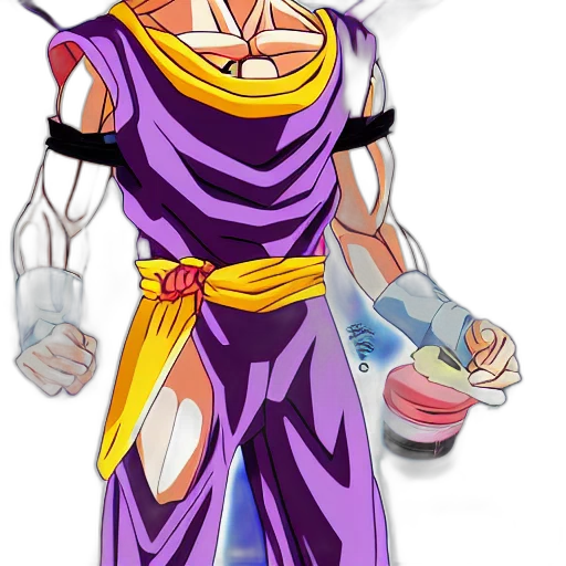staff, concept art, cartoon, fantasy art, comic book art, colorful, beerus, mixed transparent PNG cut-out
