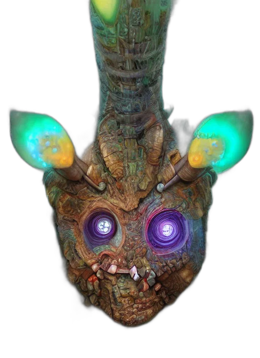 mask, dragon, creature, animal transparent PNG cut-out