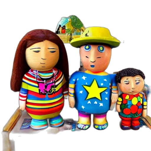 staff, 3d render, cartoon, concept art transparent PNG cut-out