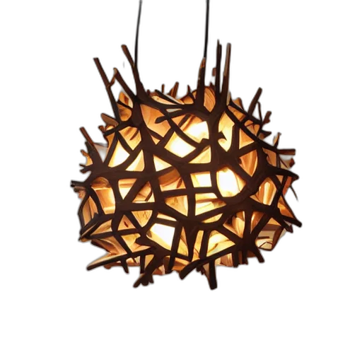 3d render, photorealistic, earth tones, designer transparent PNG cut-out