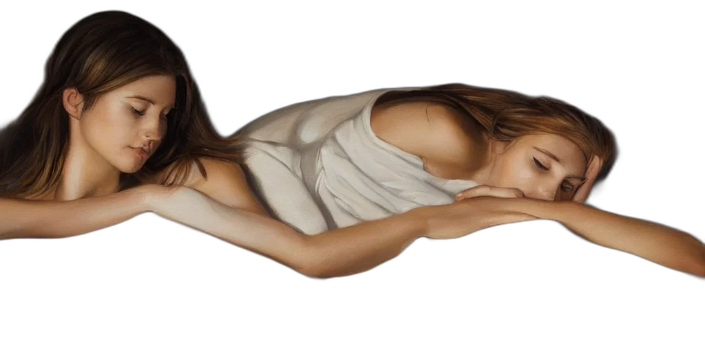 dress, jewelry, hair, face, photorealistic, oil painting, watercolor, concept art transparent PNG cut-out