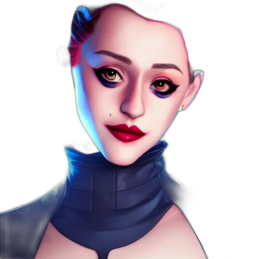 robot, face, mask, cyberpunk transparent PNG cut-out