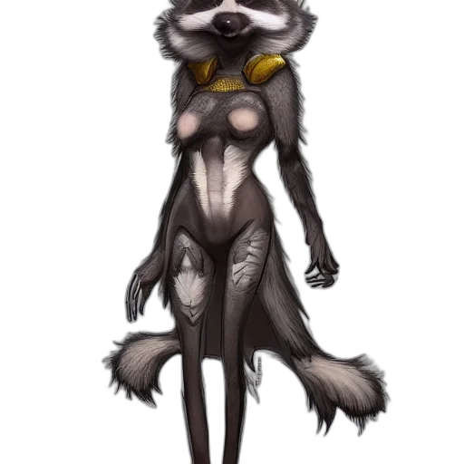 creature, animal, staff, mask transparent PNG cut-out