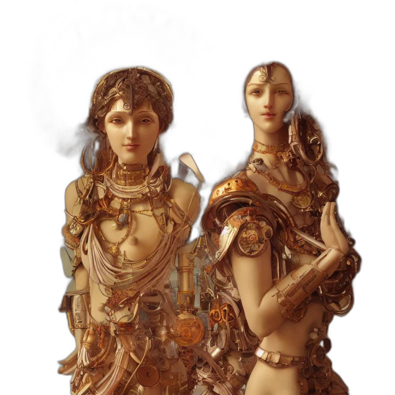 jewelry, concept art, fantasy art, 3d render transparent PNG cut-out