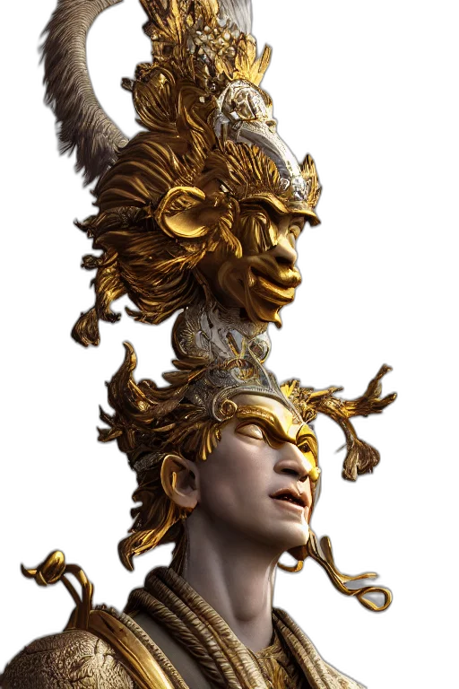 crown, mask, face, dragon transparent PNG cut-out