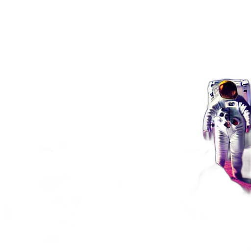 robot, staff, jacket, creature, concept art, 3d render, vaporwave, pixel art transparent PNG cut-out