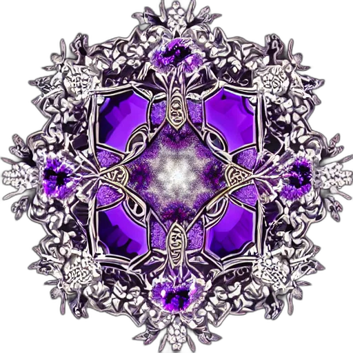 jewelry, crown, flower, staff, fantasy art, 3d render, photorealistic, pixel art transparent PNG cut-out