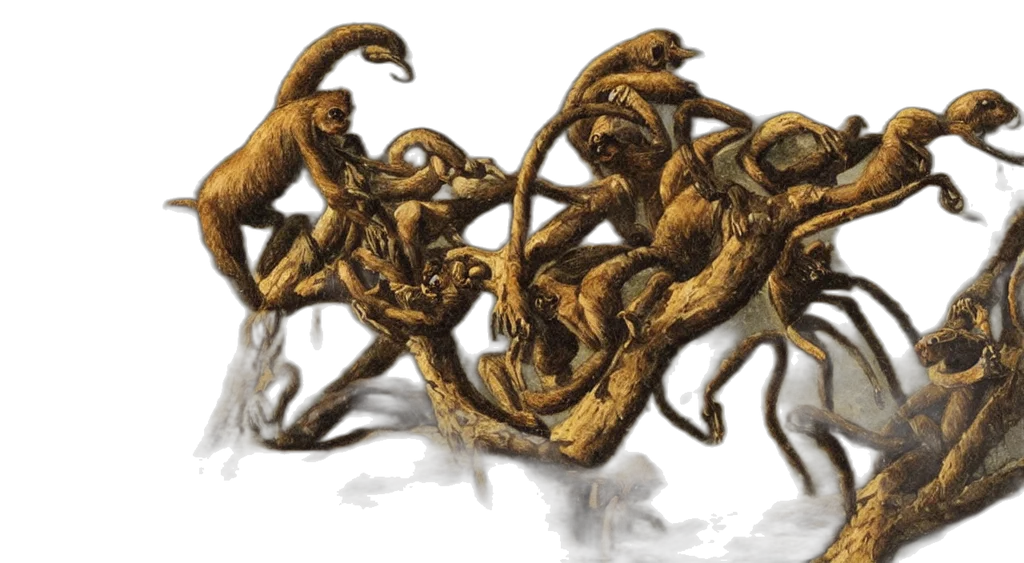 creature, dragon, animal, hair transparent PNG cut-out