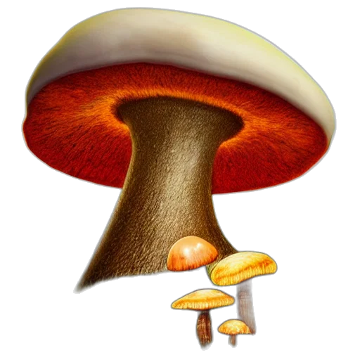 crown, hat, food, umbrella, 3d render, concept art, pixel art, photorealistic transparent PNG cut-out