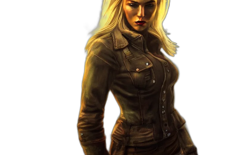jacket, comic book art, concept art, fantasy art transparent PNG cut-out