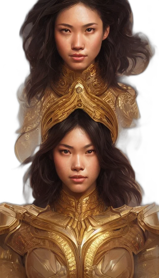 crown, face, jewelry, fantasy art transparent PNG cut-out
