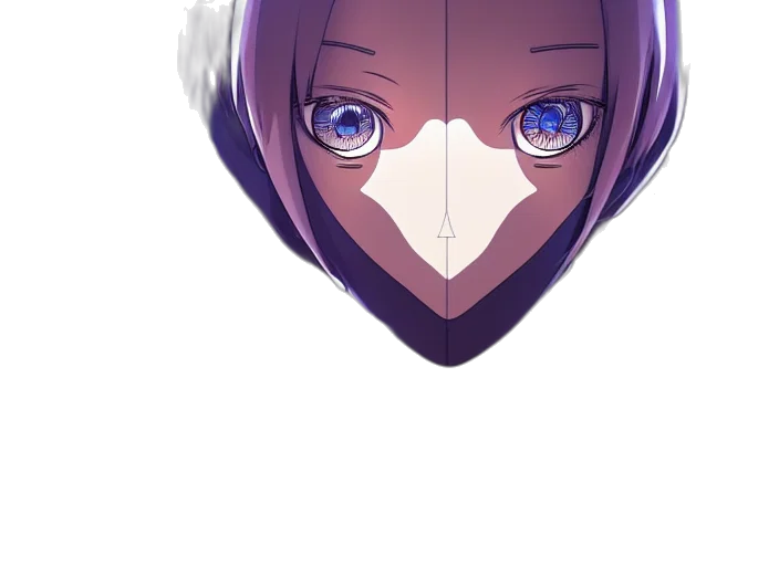 mask, face, robot, creature, anime, concept art, vaporwave, 3d render transparent PNG cut-out