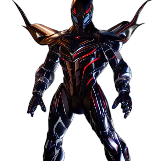 robot, weapon, concept art, 3d render, comic book art, fantasy art, dark, still transparent PNG cut-out