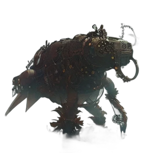 creature, dragon, weapon, robot transparent PNG cut-out