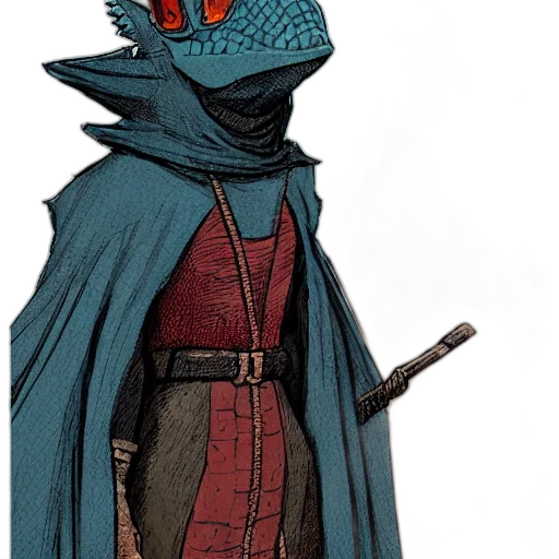 mask, staff, dragon, concept art transparent PNG cut-out