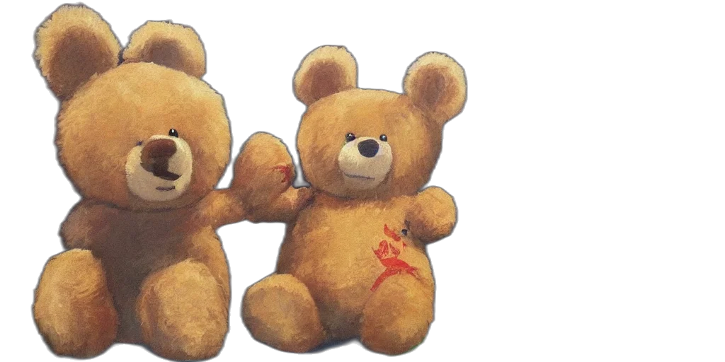 concept art, playboy, painting, ted transparent PNG cut-out
