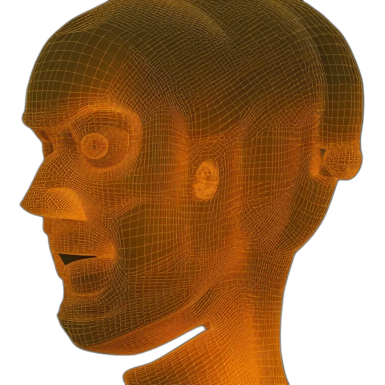 mask, face, robot, crown transparent PNG cut-out