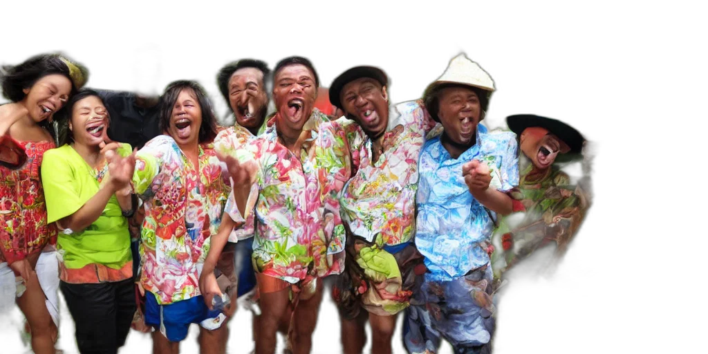 coco, palm, family, silly transparent PNG cut-out