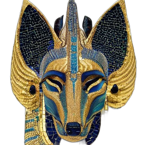 mask, jewelry, crown, staff, fantasy art, mosaic, diya, lamp transparent PNG cut-out