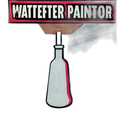 staff, weapon, bottle, watercolor, concept art, pixel art, comic book art, water transparent PNG cut-out