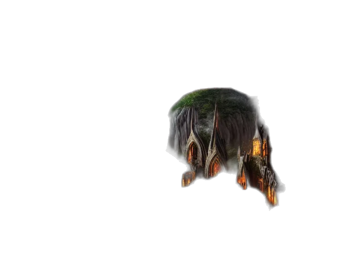 creature, animal, hair, crown, 3d render, photorealistic, concept art, pixel art transparent PNG cut-out