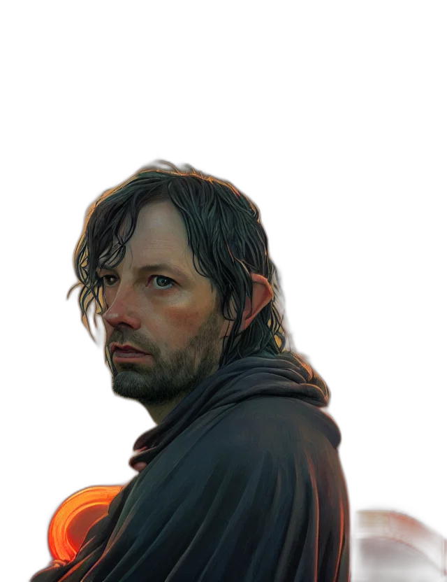 jacket, face, weapon, robot, photorealistic, concept art, fantasy art, comic book art transparent PNG cut-out