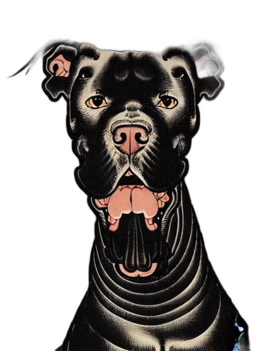 animal, concept art, photorealistic, cartoon transparent PNG cut-out