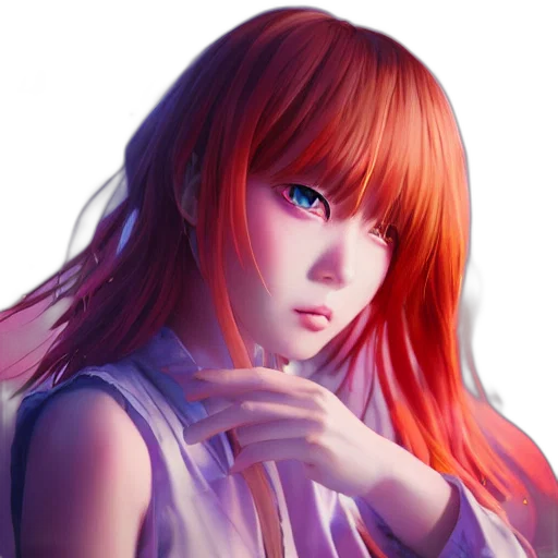 face, dress, photorealistic, fantasy art transparent PNG cut-out
