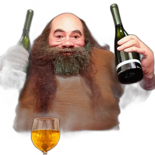 bottle, hair, creature, concept art transparent PNG cut-out