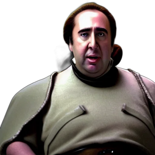 jacket, staff, robot, photorealistic, 3d render, concept art, fat, nic transparent PNG cut-out