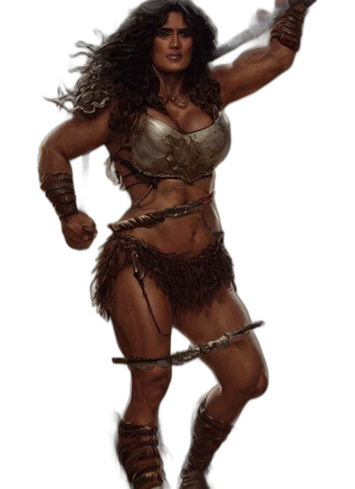 creature, staff, concept art, fantasy art, comic book art, 3d render, earth tones, portrait transparent PNG cut-out