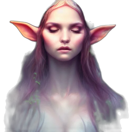 face, creature, fantasy art, concept art transparent PNG cut-out
