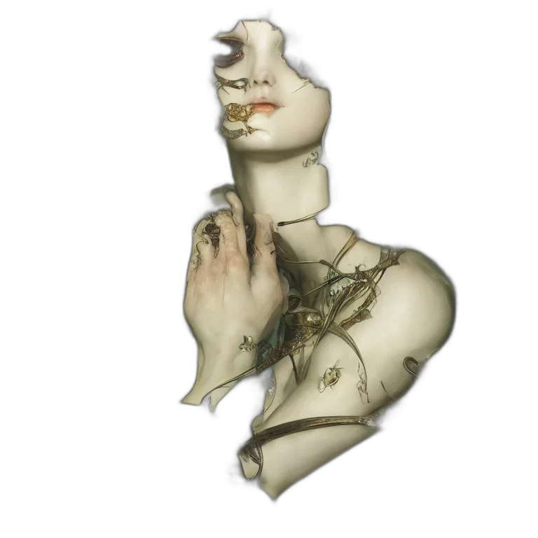 jewelry, mask, face, robot transparent PNG cut-out