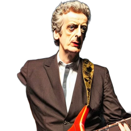 face, jacket, staff, creature transparent PNG cut-out