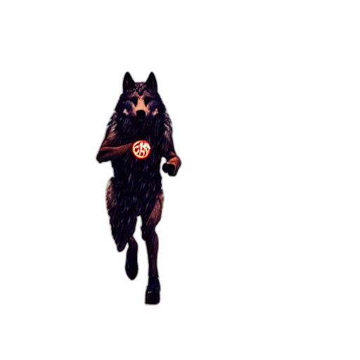 animal, creature, staff, jacket transparent PNG cut-out