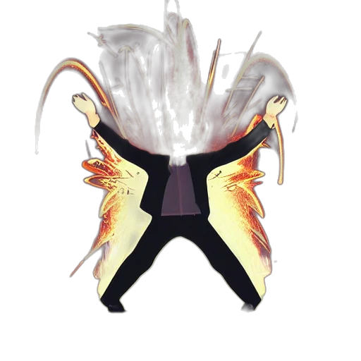 jacket, mask, hair, staff, concept art, 3d render, watercolor, fantasy art transparent PNG cut-out