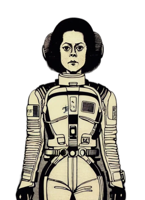 robot, dress, jacket, staff transparent PNG cut-out