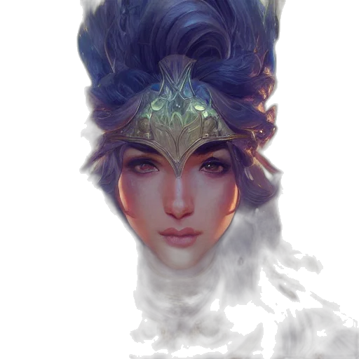 crown, mask, face, dragon, fantasy art, concept art, photorealistic, oil painting transparent PNG cut-out