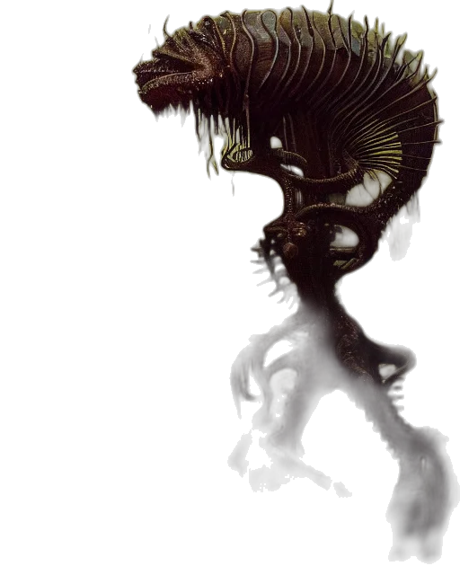 dragon, creature, animal, hair, concept art, fantasy art, photorealistic, comic book art transparent PNG cut-out