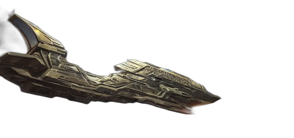 weapon, shoes, sword, 3d render, concept art, photorealistic, outer space, massive transparent PNG cut-out