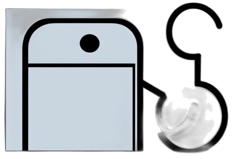 jewelry, staff, robot, weapon, concept art, monochrome, minimalist, social transparent PNG cut-out