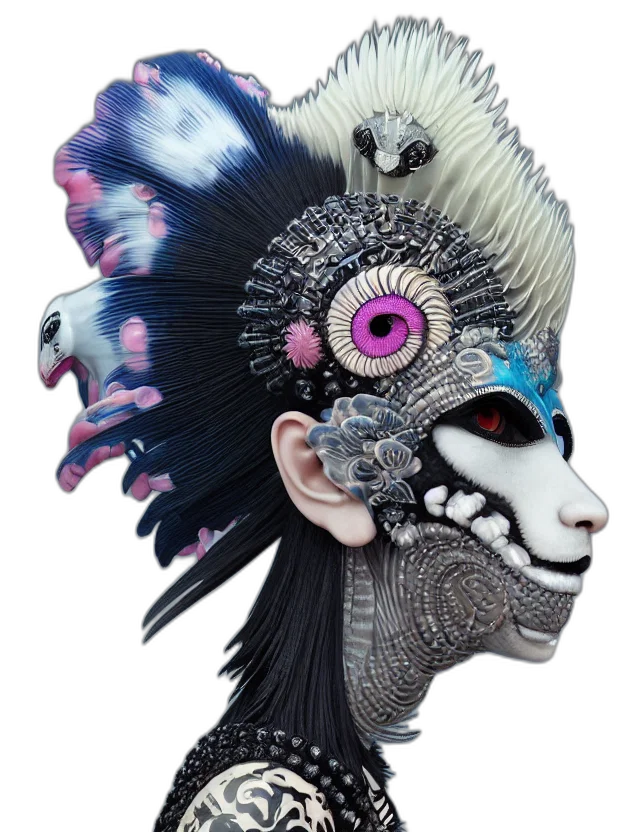 mask, face, hat, creature transparent PNG cut-out