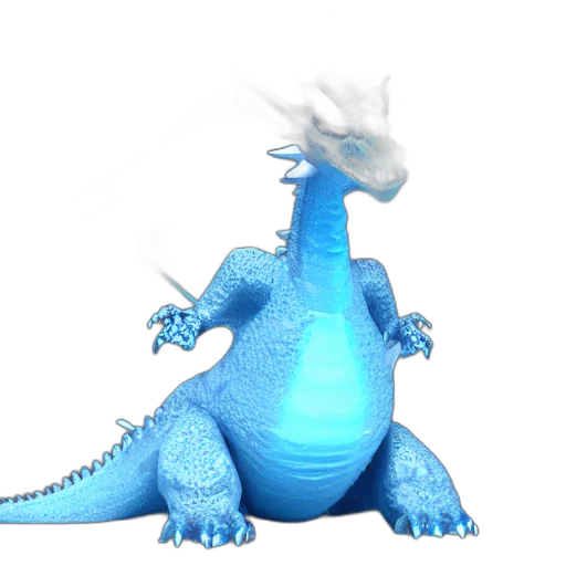dragon, animal, creature, robot, 3d render, concept art, fantasy art, photorealistic transparent PNG cut-out