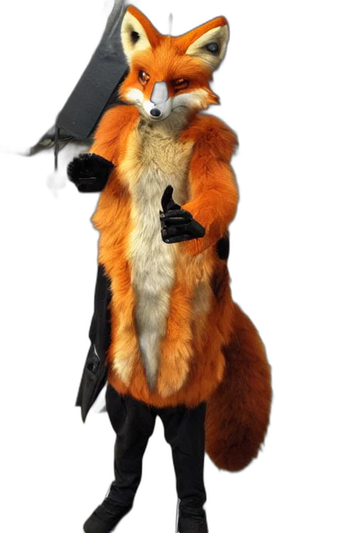 staff, hat, animal, jacket transparent PNG cut-out