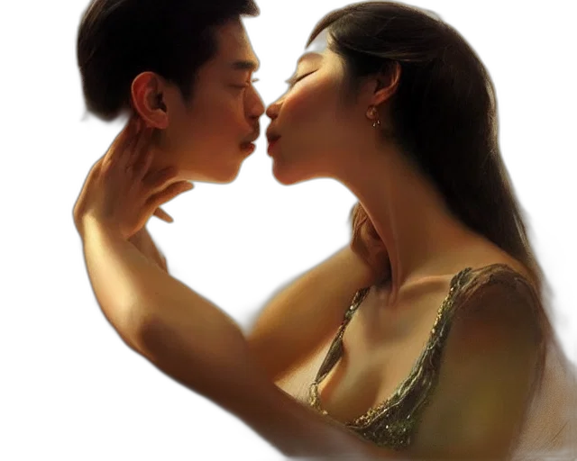 jewelry, mask, photorealistic, oil painting transparent PNG cut-out