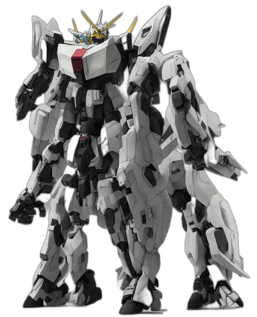 robot, weapon, concept art, 3d render transparent PNG cut-out
