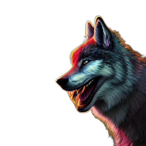 animal, creature, face, dragon, watercolor, fantasy art, 3d render, photorealistic transparent PNG cut-out