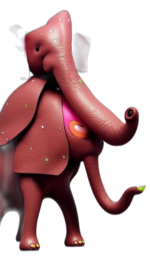 creature, robot, animal, 3d render transparent PNG cut-out